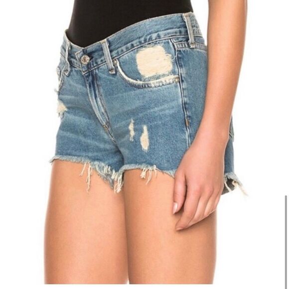 Rag & Bone “Winnie” Distressed Cut-Off Shorts Size 28 - Picture 4 of 8